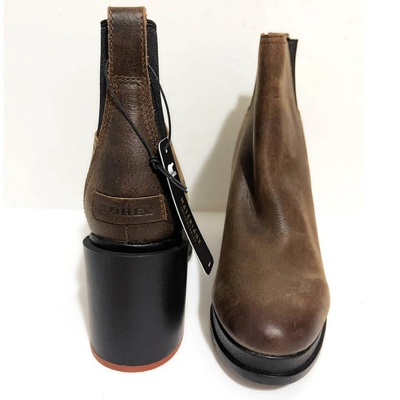 NWT Sorel Blake Waterproof Chelsea Boots in Burro Women’s Size 10.5 - Picture 4 of 5